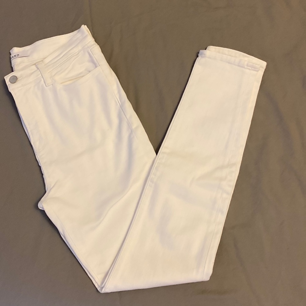 J Brand premium high rise skinny jeans